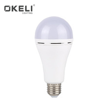 OKELI Super bright 5 watt 7 watt 9 watt 15 watt emergency rechargeable led light bulb